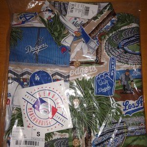 Reyn Spooner - Dodger Hawaiin Scenic Shirt